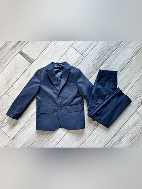Zara Dark Navy Boys Suit - Size 6